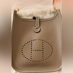 Hermes Evelyne TPM in Etoupe